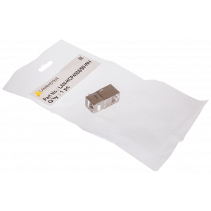 Повторитель портов RJ-45, экранированный, 90 градусов, кат.6, формата Keystone